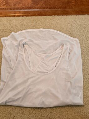 Women’s White lululemon Tank Top